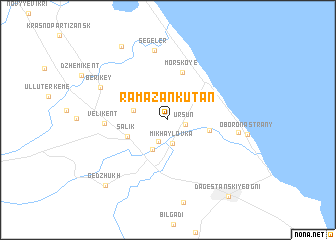 map of Ramazankutan