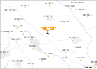 map of Rămăzan