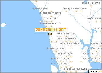 map of Rambah Village