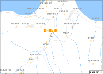 map of Ramban