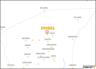 map of Rāmbās