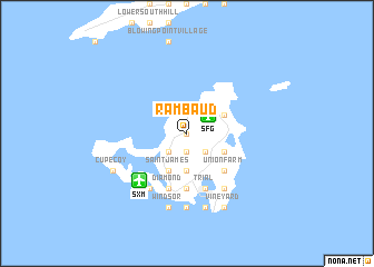 map of Rambaud