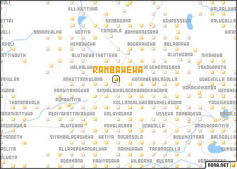 map of Rambawewa