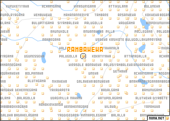 map of Rambawewa
