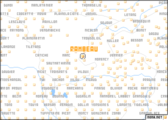 map of Rambeau