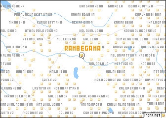 map of Rambegama