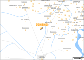 map of Rambha