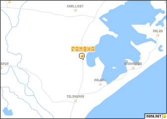 map of Rambha