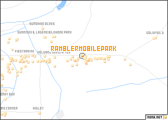 map of Rambler Mobile Park