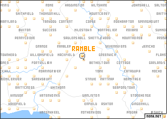 map of Ramble