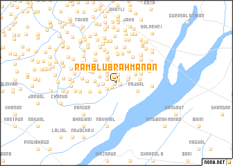 map of Ramblu Brāhmanān