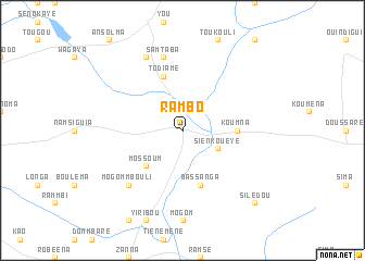 map of Rambo