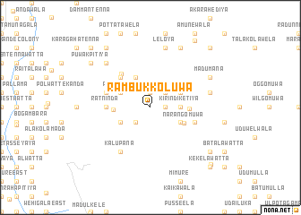 map of Rambukkoluwa