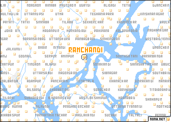 map of Rāmchandi