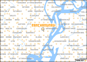 map of Rāmchandradi