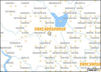 map of Rāmchandrapur