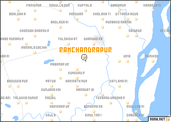 map of Ramchandrapur