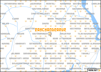 map of Rāmchandrapur