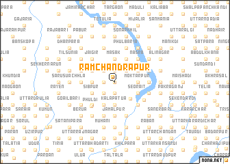 map of Rāmchandrapur