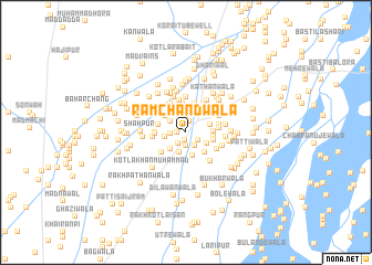 map of Rāmchandwāla