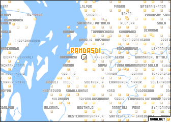 map of Rāmdāsdi