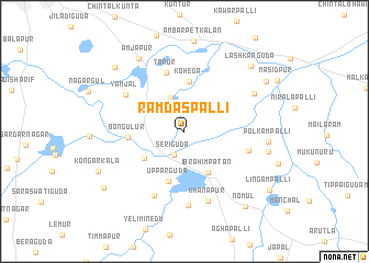 map of Rāmdāspalli