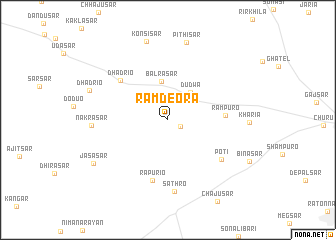 map of Rām Deora