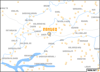 map of Rāmdeo
