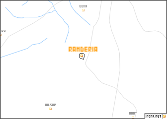 map of Rāmderia