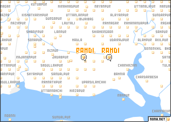 map of Rāmdi