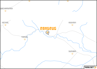 map of Rāmdrug