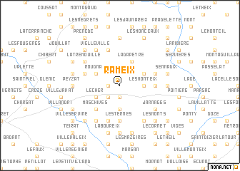 map of Rameix
