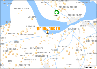 map of Rameja Goth