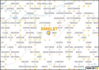 map of Ramelot