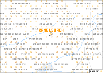 map of Ramelsbach