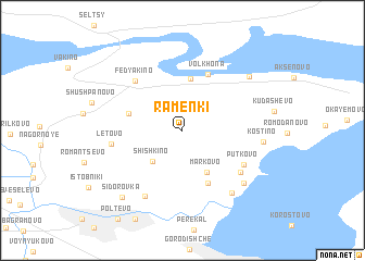 map of Ramenki