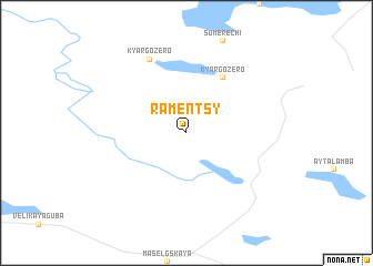 map of Ramentsy