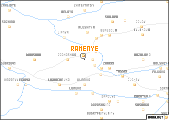 map of Ramen\