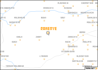 map of Ramen\