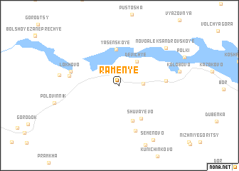 map of Ramen\