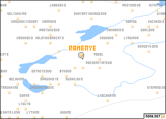 map of Ramen\