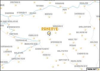 map of Ramen\