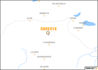 map of Ramen\