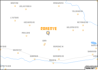 map of Ramen\