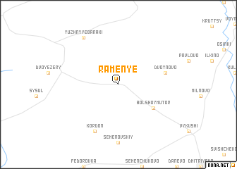 map of Ramen\