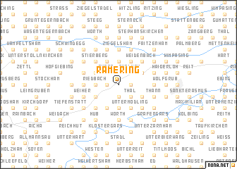map of Ramering