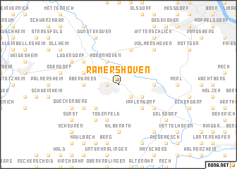 map of Ramershoven