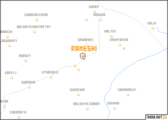 map of Rameshi