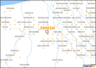 map of Rameshī