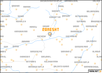 map of Ramesht